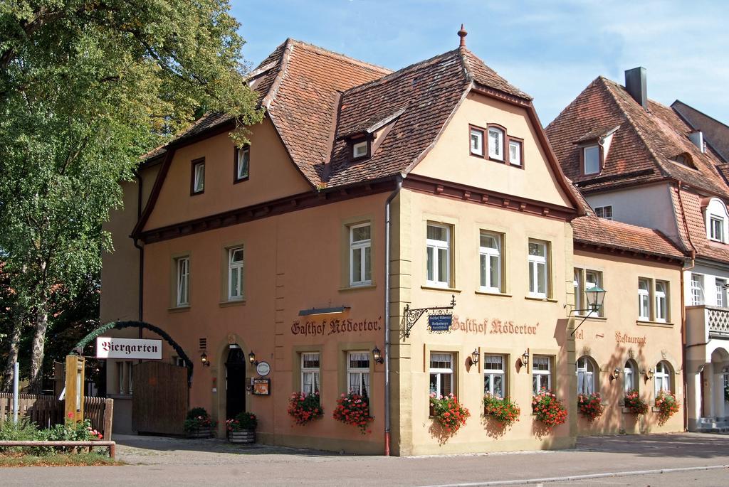 Hotel Gasthof Roedertor Rothenburg ob der Tauber Exterior foto
